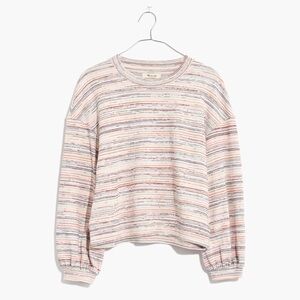 Madewell Bubble-Sleeve Crop Top
